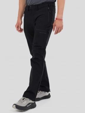 pantaloni softshell pt. barbati Fundango Akira II Softshell Pants negru 3