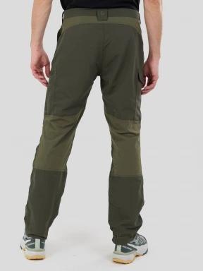 pantaloni de drumetie pt. barbati Fundango Taroom Hiking Pants oliv 3