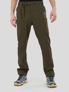pantaloni de drumetie pt. barbati Fundango Elkford Cargo Trekking Pants verde 1
