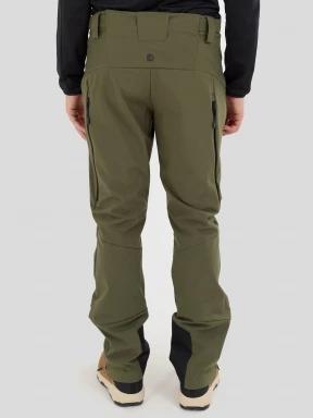pantaloni softshell pt. barbati Fundango Rob II Softshell Pants oliv 3