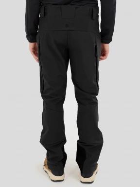 pantaloni softshell pt. barbati Fundango Rob II Softshell Pants negru 3