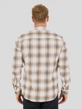 camasa cu maneci lungi pt. barbati Fundango Harris Shirt nisip 3