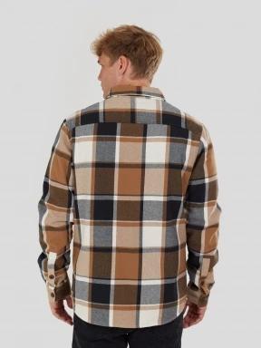 jacheta camasa pt. barbati Fundango Roddy Lined Shirt maro 3