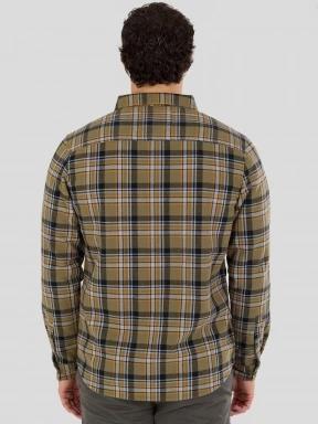 jacheta camasa pt. barbati Fundango Roddy Lined Shirt oliv 3