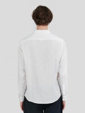 camasa cu maneci lungi pt. barbati Fundango Ronan Shirt alb 3
