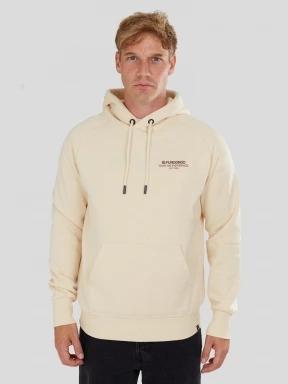 pulover cu gluga pt. barbati Fundango Talis Hooded Sweatshirt nisip 1