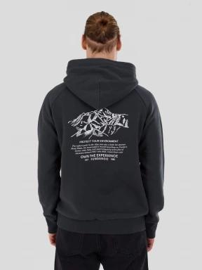 pulover cu gluga pt. barbati Fundango Talis Hooded Sweatshirt gri 3