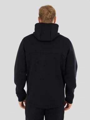 pulover cu gluga pt. barbati Fundango Hamal Tech Hoodie negru 3