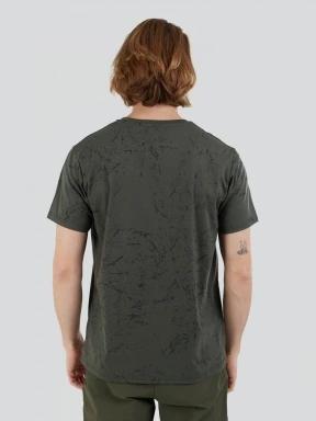 tricou pentru sport, cu maneci scurte pt. barbati Fundango Theory T-shirt oliv 3