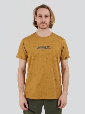 tricou pentru sport, cu maneci scurte pt. barbati Fundango Theory T-shirt galben 3