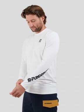 lycra cu maneci lungi pt. barbati Fundango Manado Long II Rashguard alb 1