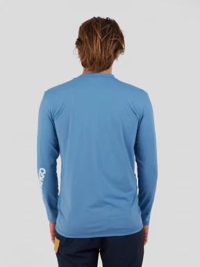 lycra cu maneci lungi pt. barbati Fundango Manado Long II Rashguard albastru 3