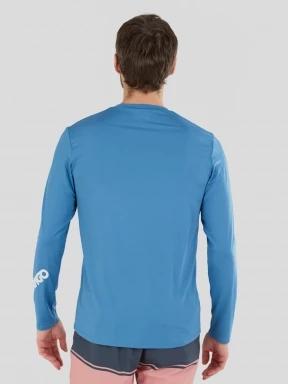 lycra cu maneci lungi pt. barbati Fundango Manado Long III Rashguard albastru 3