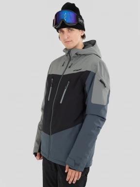 geaca de schi pt. barbati Fundango Privet Allmountain Jacket oliv 1