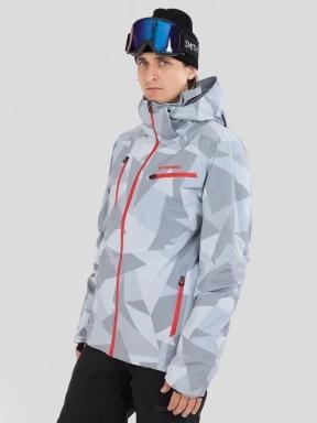 geaca de schi pt. barbati Fundango Telluride Ski Jacket gri 1