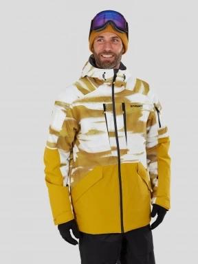 geaca de schi pt. barbati Fundango Baily ECO Allmountain Jacket galben 1