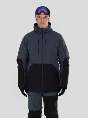 geaca de schi pt. barbati Fundango Baily ECO Allmountain Jacket gri 1