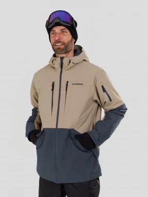 geaca de schi pt. barbati Fundango Baily ECO Allmountain Jacket nisip 1