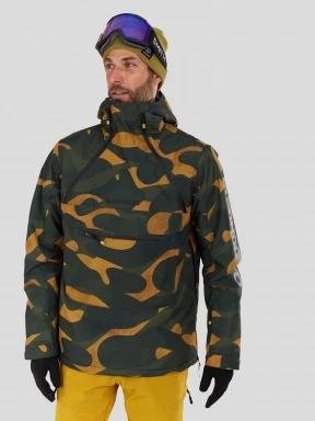 jacheta hanorac pt. barbati Fundango Hydra ECO Anorak verde 1