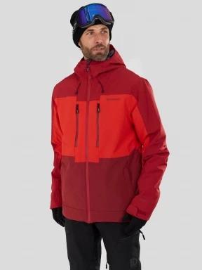 geaca de schi pt. barbati Fundango Nelson Allmountain Jacket rosu 1