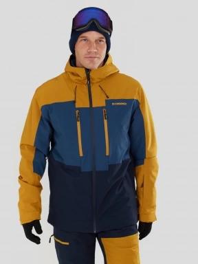 geaca de schi pt. barbati Fundango Nelson Allmountain Jacket galben 1