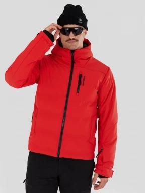 geaca de schi matlasata pt. barbati Fundango Portage Padded Jacket rosu 1