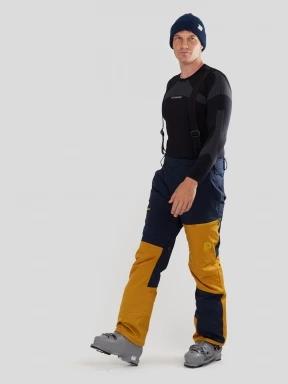 pantaloni de schi pt. barbati Fundango Teak Colourblock Pants albastru inchis 3