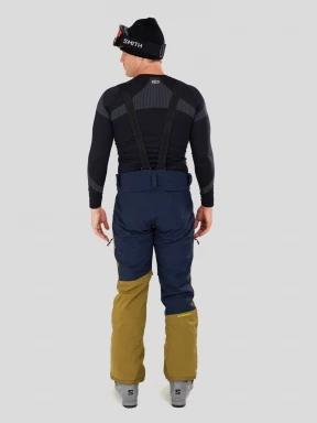 pantaloni de schi pt. barbati Fundango Teak Colourblock Pants albastru inchis 3