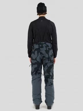 pantaloni de schi pt. barbati Fundango Teak Colourblock Pants gri 3