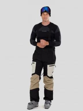 pantaloni de schi pt. barbati Fundango Nexara ECO 3L Pants nisip 1