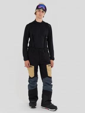 pantaloni de schi pt. barbati Fundango Nexara ECO 3L Pants nisip 1