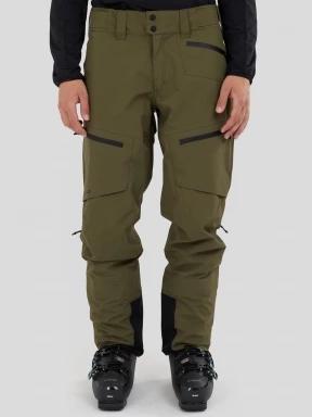 pantaloni pt. barbati Fundango Artane ECO 3L Shell Pants verde 1