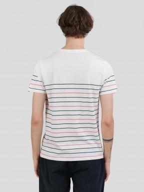 tricou cu maneci scurte pt. barbati Fundango Jaggy Pocket T-shirt rosu 3