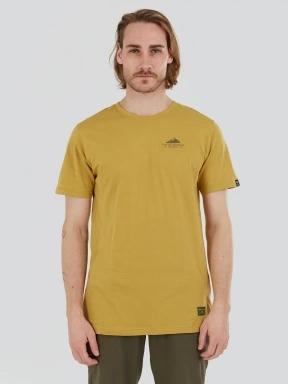 tricou cu maneci scurte pt. barbati Fundango Round Graphic-T oliv 1