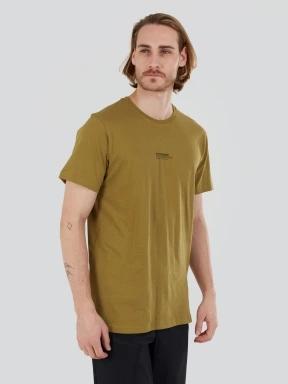 tricou cu maneci scurte pt. barbati Fundango Globe Graphic-T verde 1