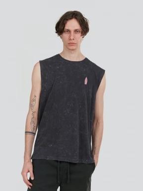 maiou pt. barbati Fundango Alon Surf Tank-T negru 1