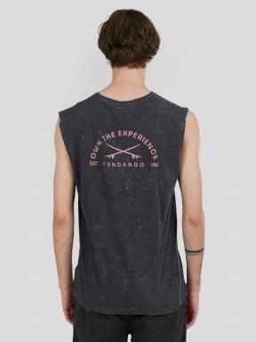 maiou pt. barbati Fundango Alon Surf Tank-T negru 3