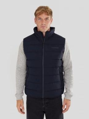 vesta pt. barbati Fundango Vance Padded Vest albastru inchis 1