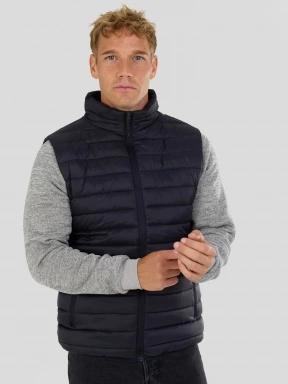 vesta pt. barbati Fundango Flint Padded Vest albastru inchis 1