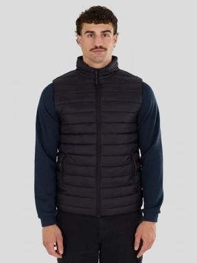 vesta pt. barbati Fundango Flint Padded Vest negru 1