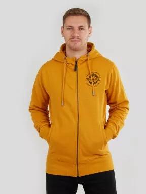 pulover cu gluga pt. barbati Fundango West Point Hooded Pullover galben 1