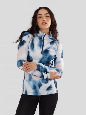 top lenjerie de corp pt. femei Fundango Yade II Baselayer Top albastru 1