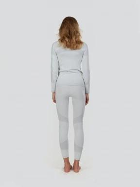 set de lenjerie de corp pt. femei Fundango Seamless Baselayer Set alb 3