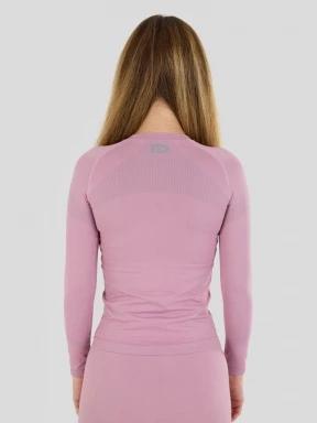 set de lenjerie de corp pt. femei Fundango Seamless Baselayer Set roz 3