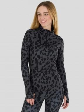 top lenjerie de corp pt. femei Fundango Yade III Baselayer Top negru 1