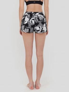 boardshort pt. femei Fundango Elderberry Boardshorts negru 3