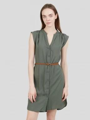 rochie camasa pt. femei Fundango Mona Dress oliv 1