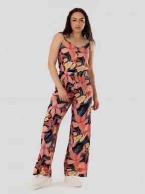 salopete pt. femei Fundango Alisha Jumpsuit roz 1