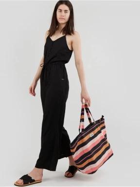 salopete pt. femei Fundango Alisha Jumpsuit negru 1