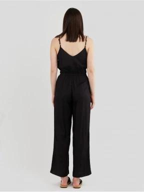 salopete pt. femei Fundango Alisha Jumpsuit negru 3